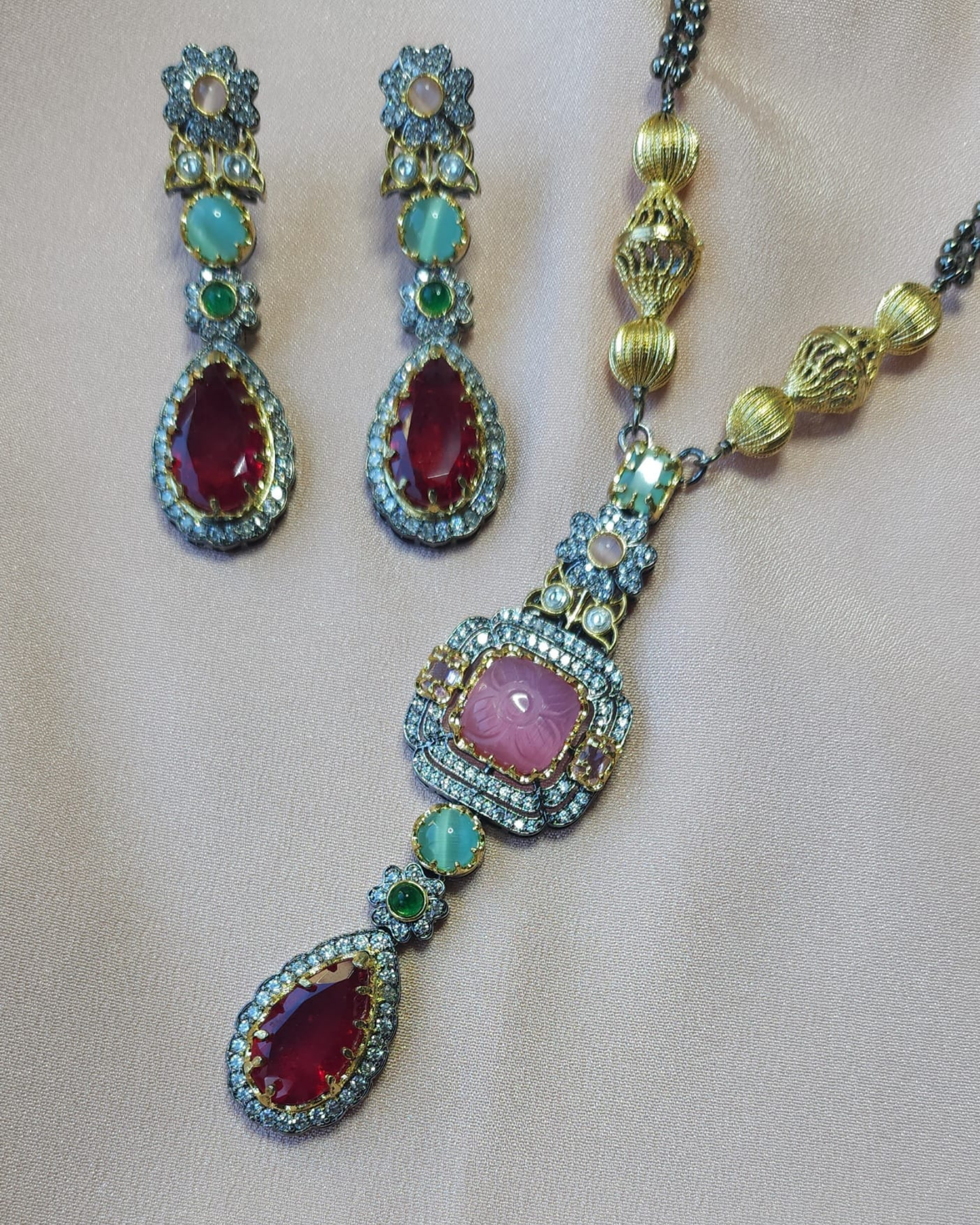 Sabyasachi Inspired Gold-Plated Mala
