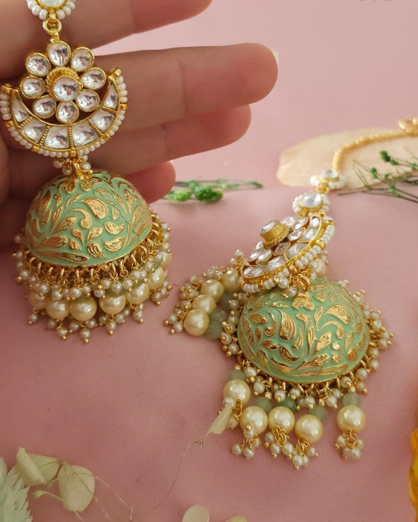 Jewelry for women Kundan Earring