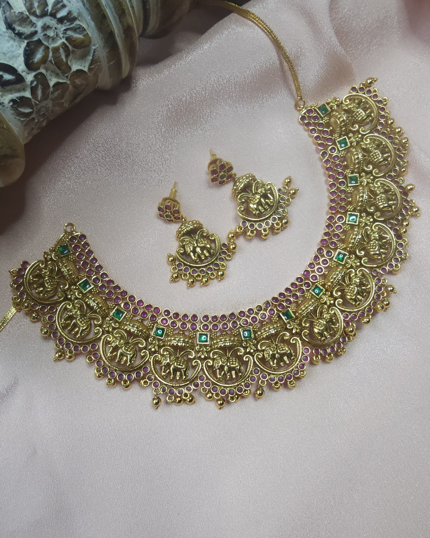 Gold Necklace Set